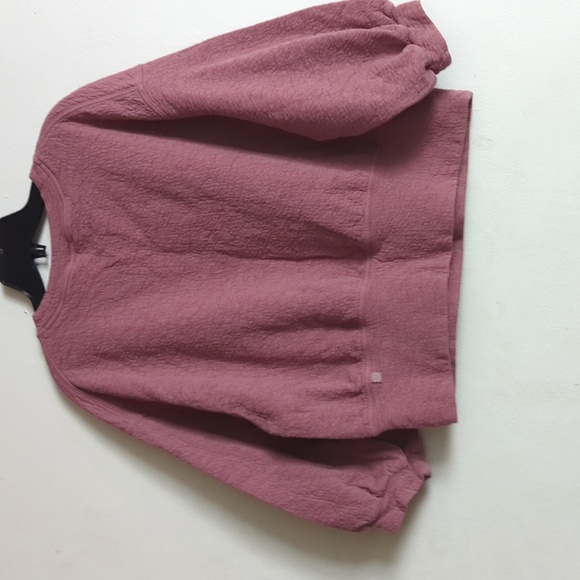 Lululemon Textured Crewneck Pullover In Spiced Chai - Picture 8 of 10